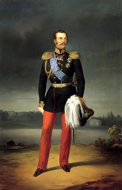 Portræt af kejser Alexander II