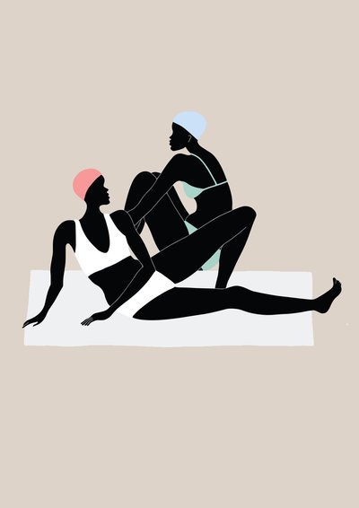 The Pool, 2016, (digital) af Yi Xiao Chen