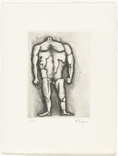 Stærk mand af Yo Sugano (signed by artist)