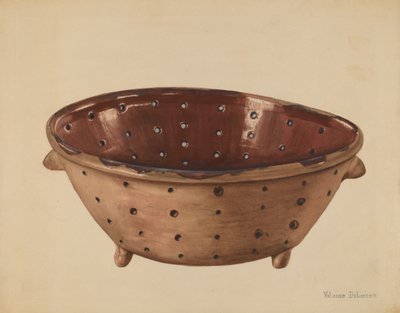 dørslag, ca. 1936. af Yolande Delasser