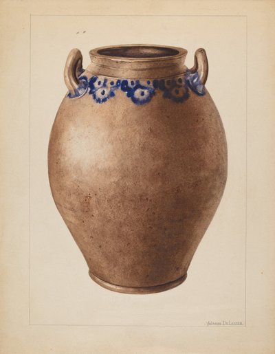 Crock, c. 1937. af Yolande Delasser