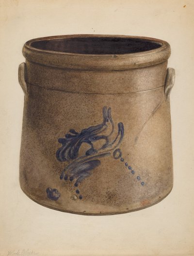Crock, c. 1939. af Yolande Delasser