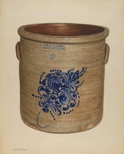 Crock, sandsynligvis 1938. af Yolande Delasser