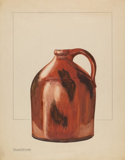 Kande, c. 1936. af Yolande Delasser