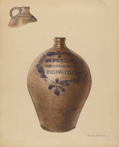 Kande, c. 1936. af Yolande Delasser