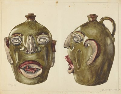 Kande, c. 1940. af Yolande Delasser