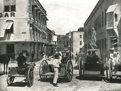 High Street, Bridgetown, Barbados, 1895. af York and Son