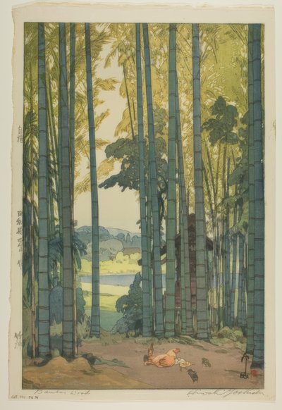Bambus træ af Yoshida Hiroshi