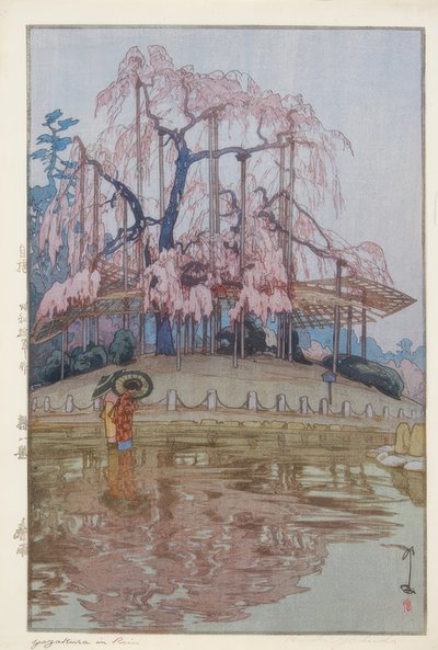 Forårsregn af Yoshida Hiroshi