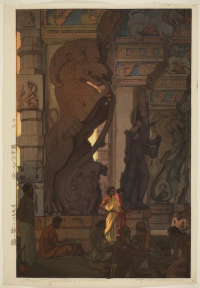 Det store tempel i Madura (Madeyura no shinden) af Yoshida Hiroshi