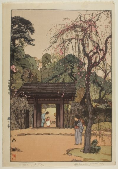 Plum Gateway af Yoshida Hiroshi