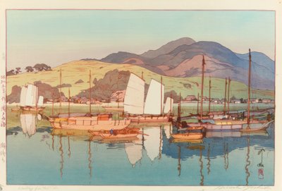 Venter på tidevandet af Yoshida Hiroshi
