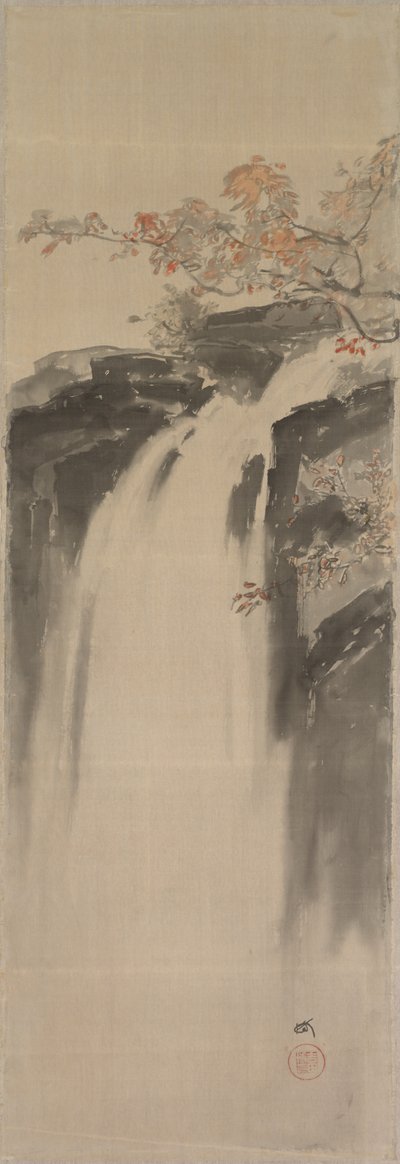 Vandfald af Yoshida Hiroshi