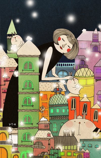 Moldy city, 2013, (digital) af Yoyo Zhao