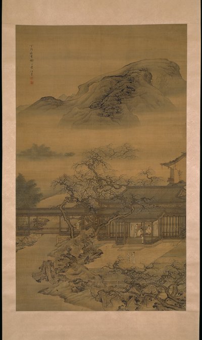 Foråret ankommer til Han-paladset 漢宮春曉圖 af Yuan Jiang