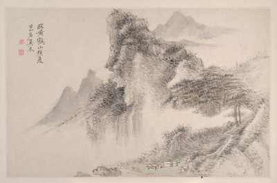 Landscapes in the Manner of Song og Yuan Masters, 1667. af Shouping Yun