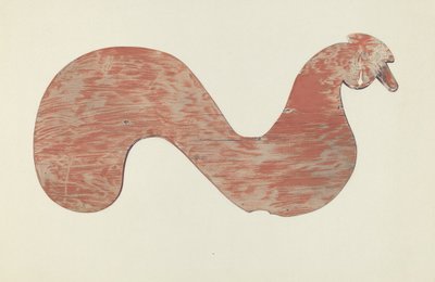 Vejrvin af træ, sandsynligvis 1939. af Zabelle Missirian