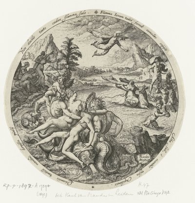 Europas røveri af Zacharias Dolendo (attributed to)