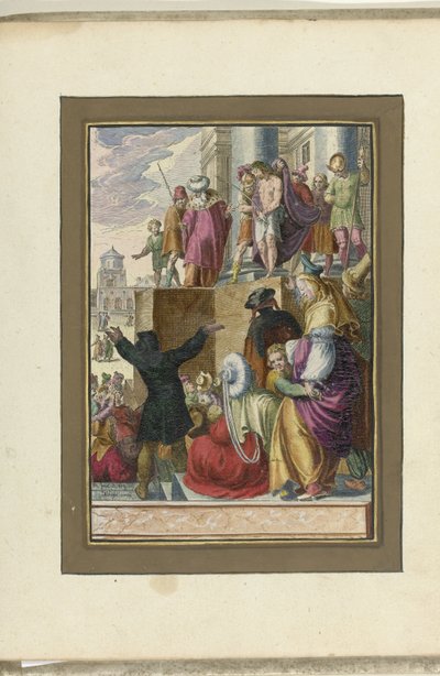 Kristus vist til folket (Ecce homo) Passion of Christ (serietitel) af Zacharias Dolendo