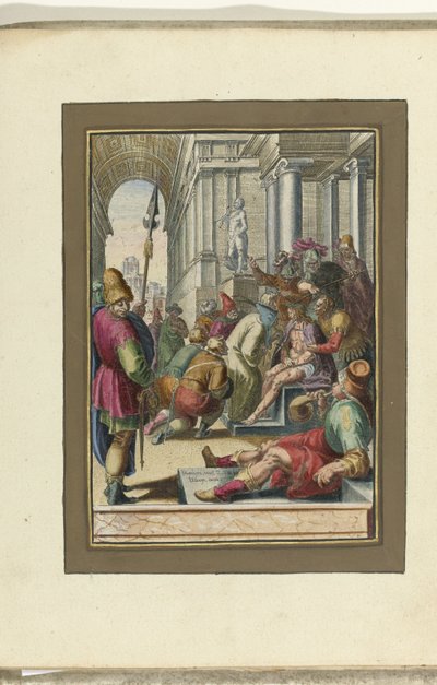 kroning af torne Passion of Christ (serietitel) af Zacharias Dolendo
