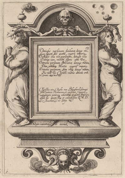 Titel side af Zacharias Dolendo after Jacques de Gheyn II