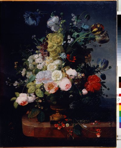 ""Buket blomster"" Maleri af Zachee Prevost (1797-1861) 1787 State Museum Arkhangelskoye Estate, Moskva af Zachée Prévost