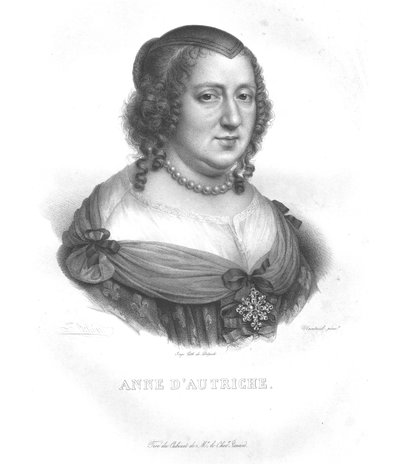 Anne af Østrig, c1820-1840. af Zephirin Felix Jean Marius Belliard