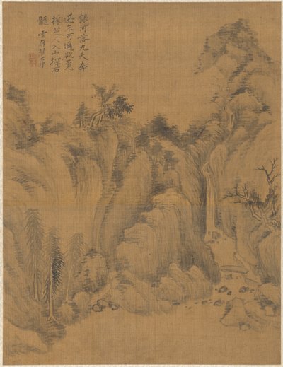 Landskab, 1775. af Zhai Dakun