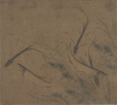 Fisk på spil, 12.-slutningen af 1200-tallet. af Zhao Kexiong