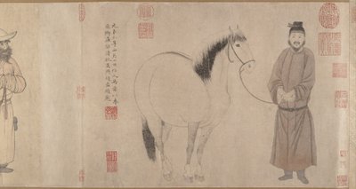 Grooms og Heste af Zhao Mengfu Chao Meng Fu or