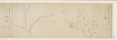 Blæk blomster af Zhao Zhong