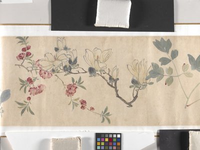 Farvede blomster af Zhimian Zhou