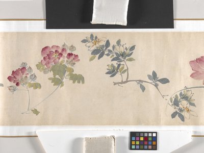 Farvede blomster af Zhimian Zhou