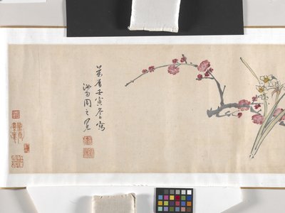 Farvede blomster af Zhimian Zhou