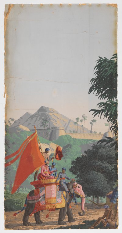 Hindustan af Zuber and Cie, Rixheim, Alsace