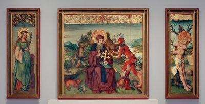 Antonius-Retabel af Zürcher Veilchenmeister