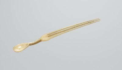 Snusske/kam, slutningen af 1800-tallet (ben) af Zulu