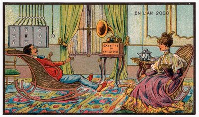 En grammofon, ca. 1910 af . .