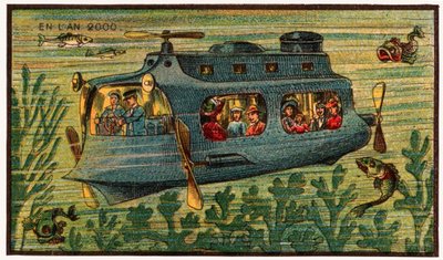 En ubådsbus, ca. 1910 af . .