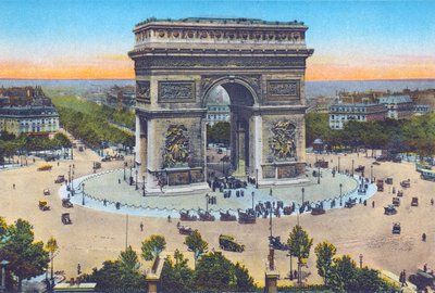 Arc de Triomphe, fra 