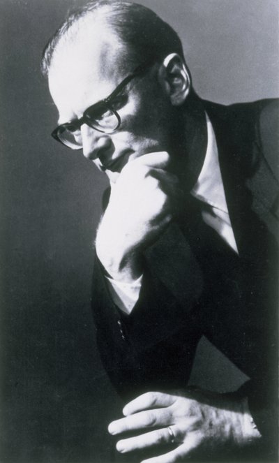 Arthur C Clarke, britisk science fiction-forfatter og opfinder af Frederick (attr. to) Barnard