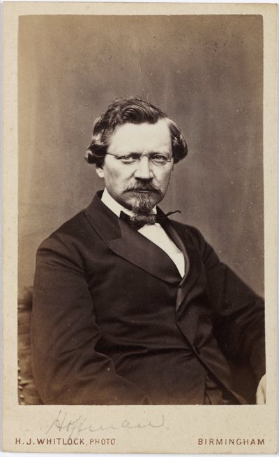 August Wilhelm von Hofmann, tysk organisk kemiker, midten af slutningen af det 19. århundrede af Frederick (attr. to) Barnard