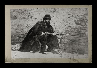 BRIGAND Portræt af Francesco Fasanella kendt som Tinna 1860 af . .