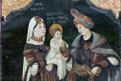 Biertan befæstede kirke. Kirken. Interiør. Altertavle, polyptykon. af . .