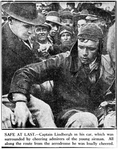 Charles Augustus Lindbergh, amerikansk pilot, ca. 1920