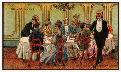 Kemisk middag, ca. 1910 af . .