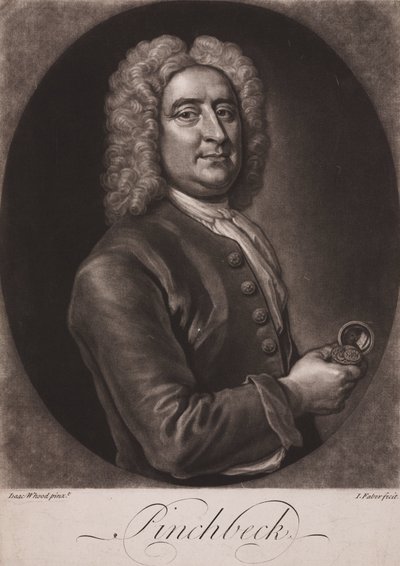 Christopher Pinchbeck, engelsk urmager og legetøjsmager, c 1725 af Frederick (attr. to) Barnard