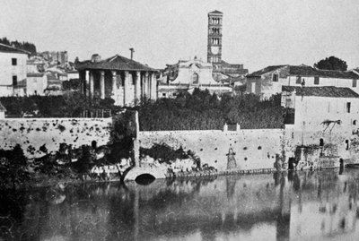 Cloaca Maxima (gammelt kloaksystem) og Temple of Vesta eller Hercules Victor af William Walcutt
