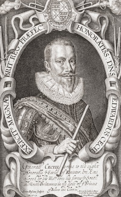Edward Cecil af . .