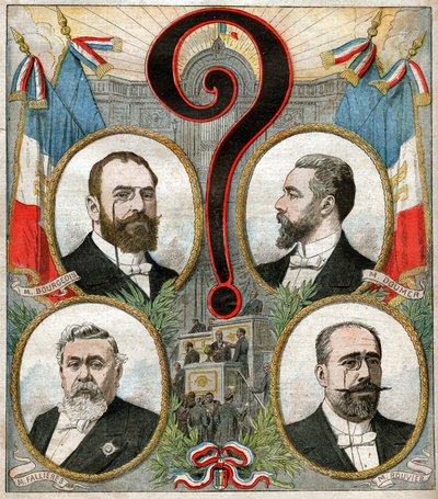 Election presidentielle de 1906. Præsidentvalget i 1906. af Ferdinand Georg Waldmuller